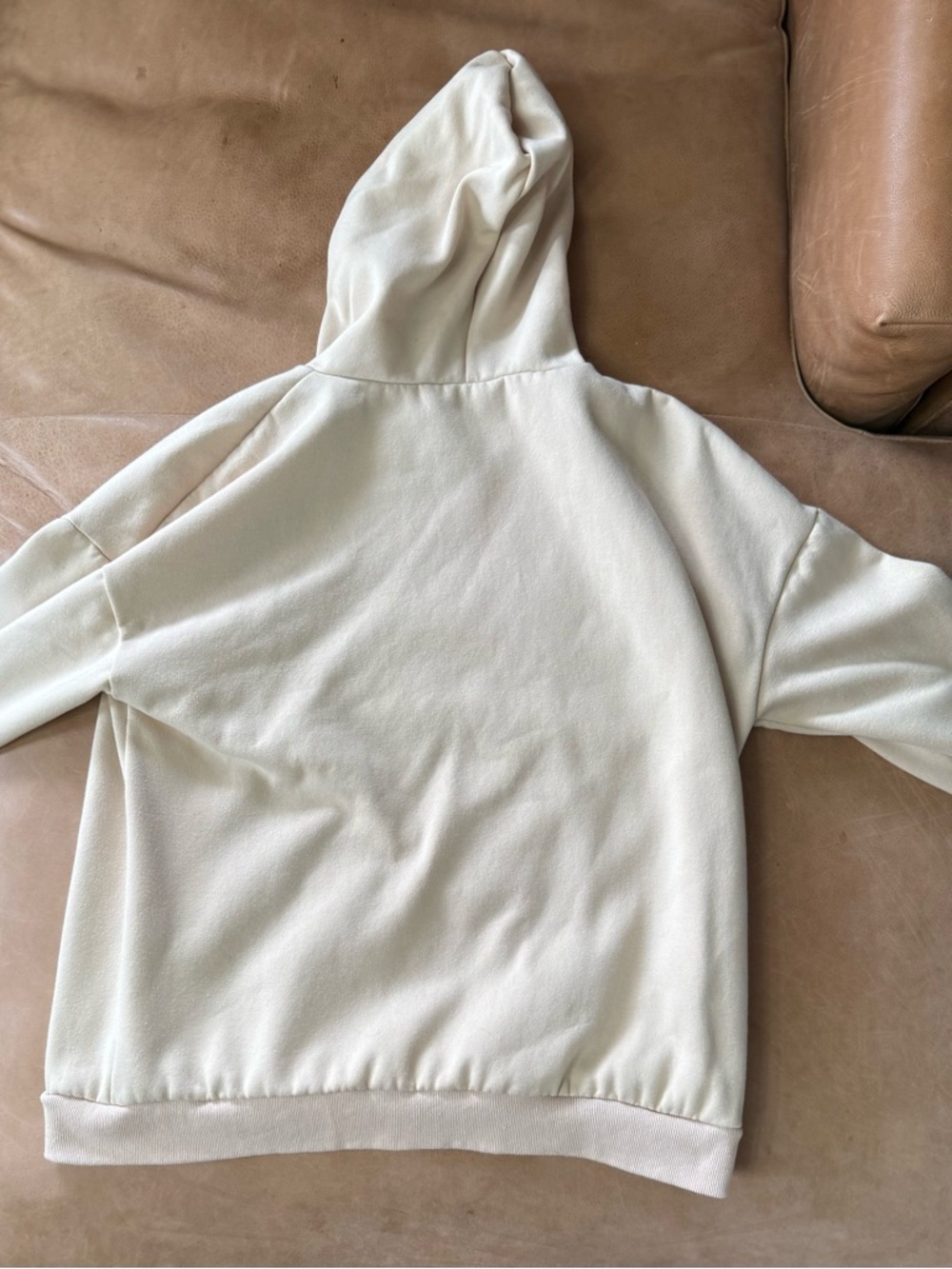 SHEIN Women’s Large Cream Hoodie - Picture 6 of 6